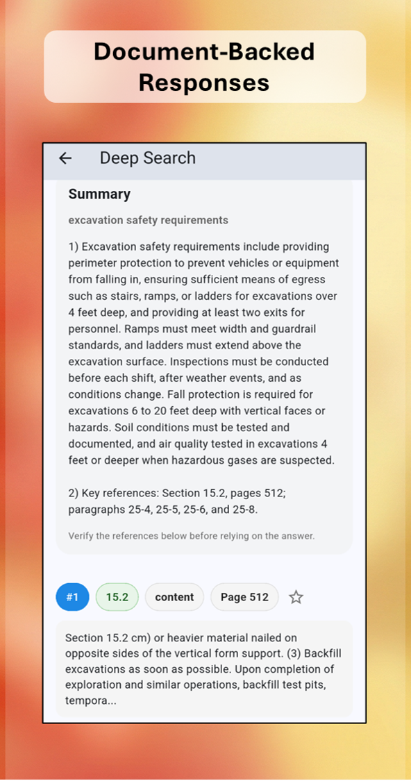 EM 385 Navigator App Screenshot 2